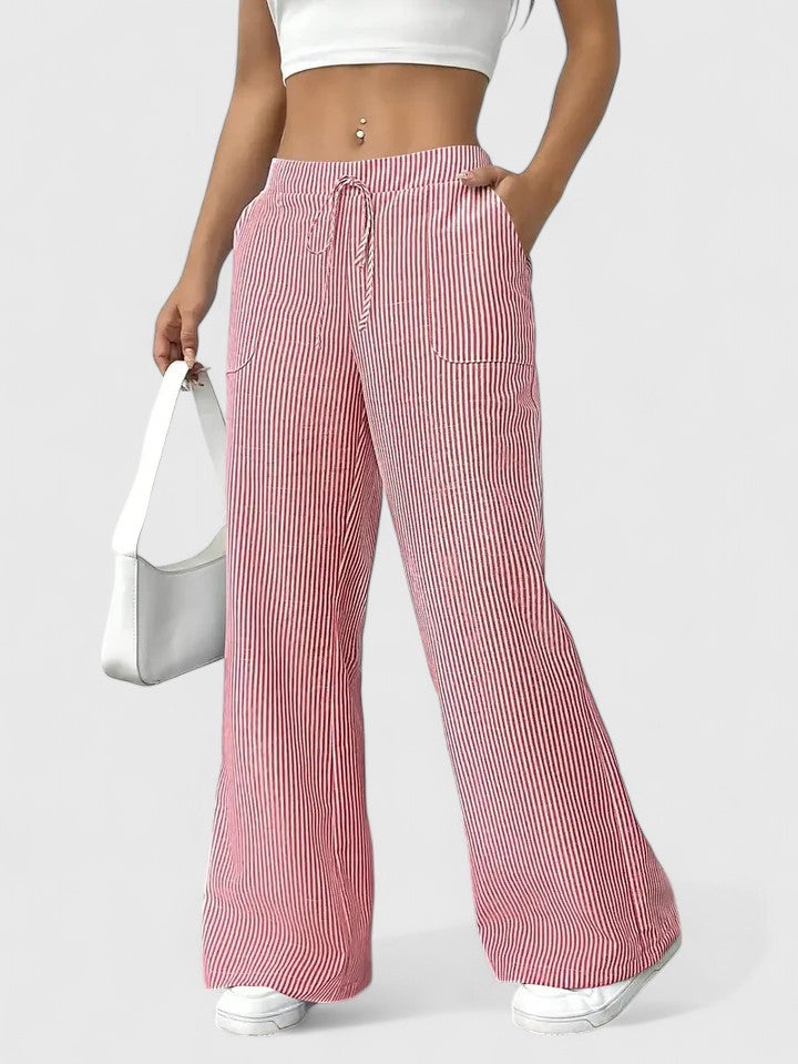Dominique | Chic Wide Leg Trousers for Women 7