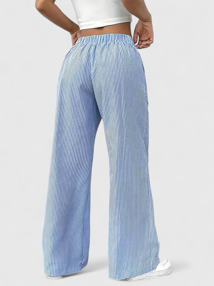 Dominique | Chic Wide Leg Trousers for Women 8