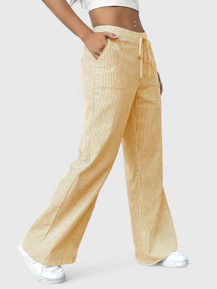 Dominique | Chic Wide Leg Trousers for Women 9