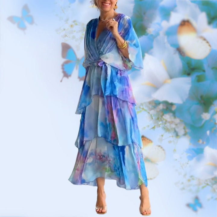 Elodia | White Maxi Summer Dress 3