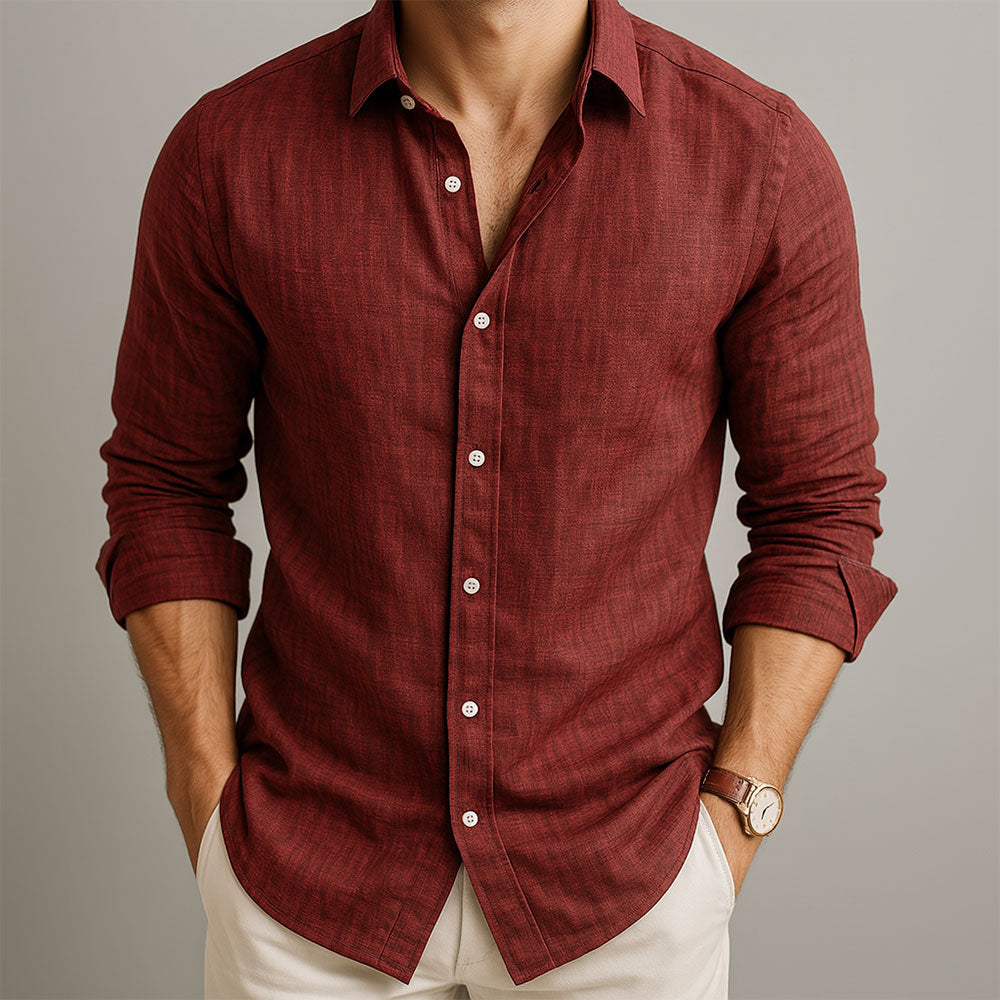 Emily | Linen Essential Shirt 0