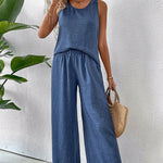 Ellis | Outfit Set with Crochet Mesh Cutout