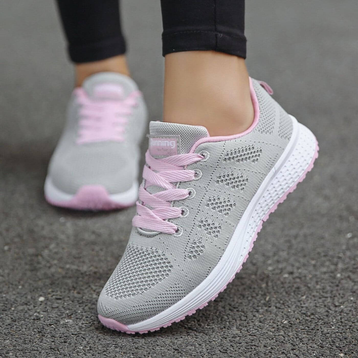 Grey/Pink