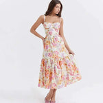 Fleur | Elegant Floral Midi Dress