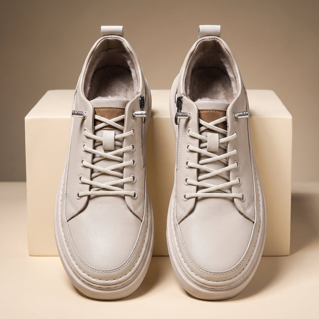 GENUINE LEATHER SNEAKERS