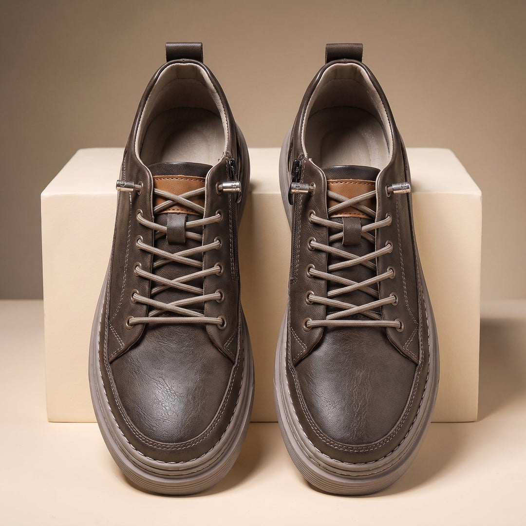 GENUINE LEATHER SNEAKERS