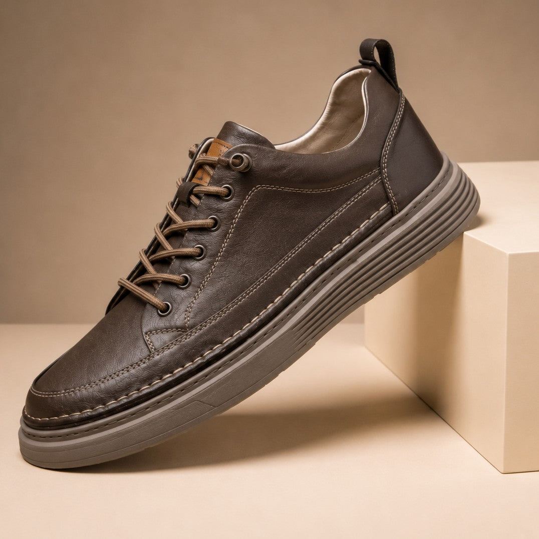 GENUINE LEATHER SNEAKERS