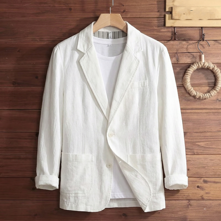 BREATHABLE LINEN BLAZER