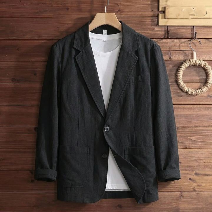 BREATHABLE LINEN BLAZER
