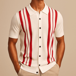 Brandon | Striped Polo Shirt