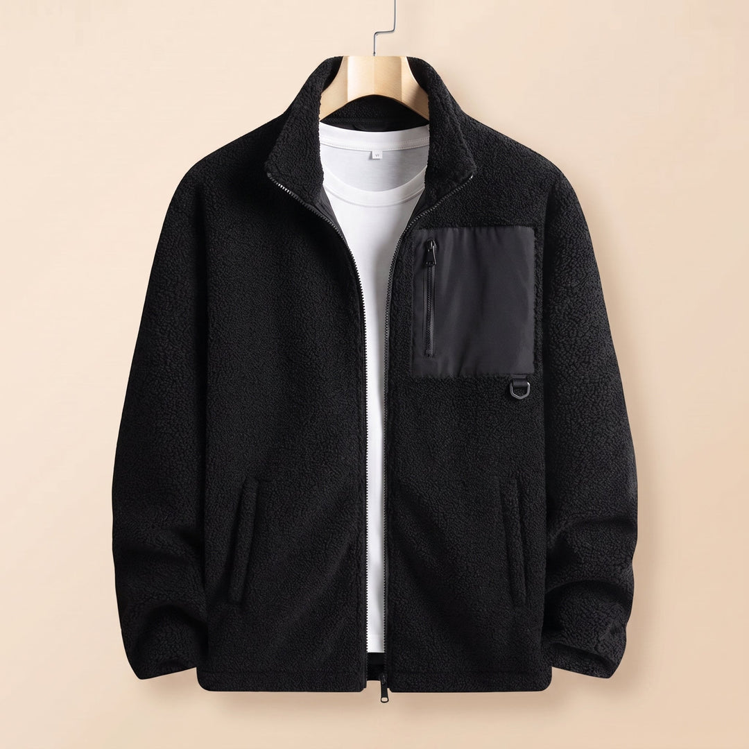 WARM ZIP FLEECE COAT