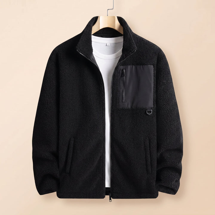 WARM ZIP FLEECE COAT
