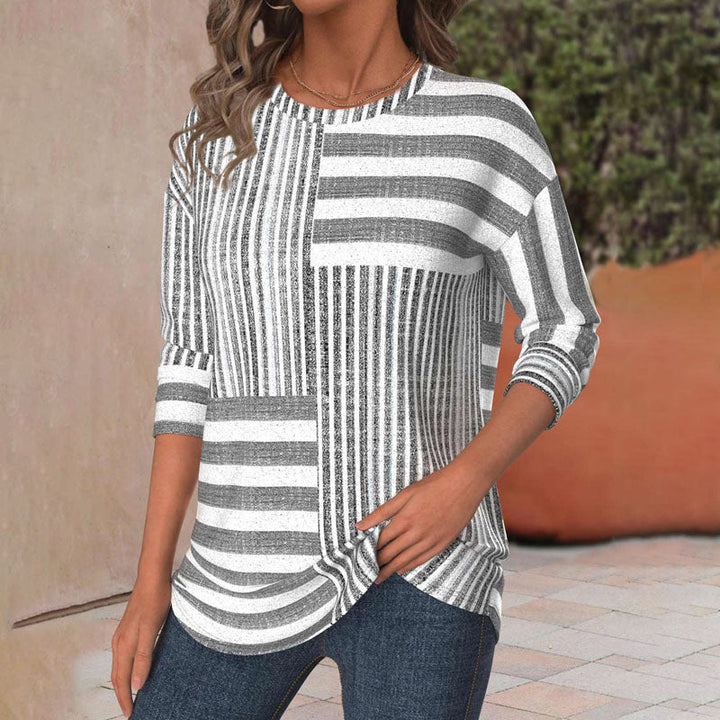 Jacqueline | Women's Striped Blouse 2