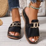 Jemima | Block Heel Slip-On Sandals