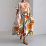 Laura | Watercolor Floral Summer Dress