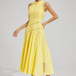 Lisette | Elegant Sleeveless Lace Dress