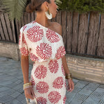 Lizzy | Elegant One-Shoulder Summer Dress