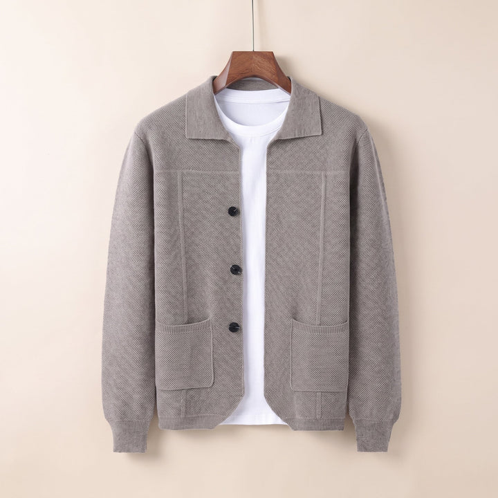 MERINO WOOL CARDIGAN