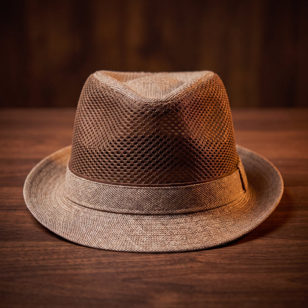 MESH BREATHABLE FEDORA
