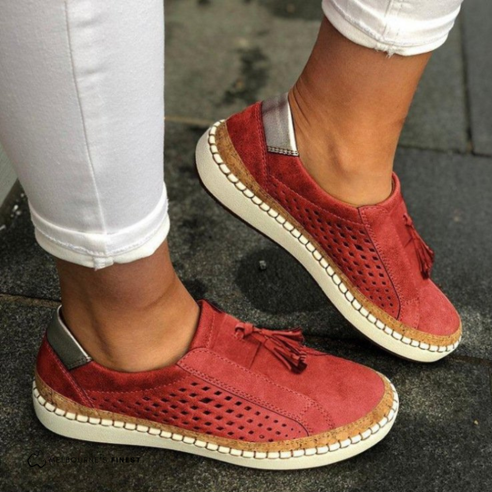 Selina Orthopedic Slip On Shoes - Comfort, Support & Slip Resistant-2