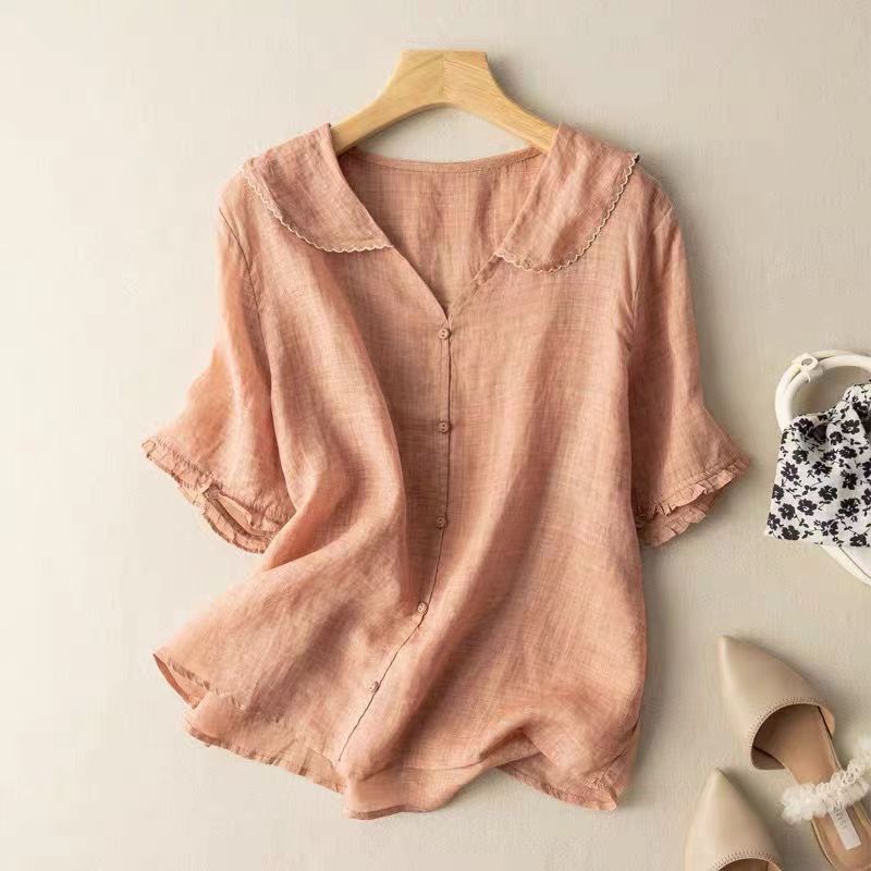 Khloe | Elegant Scalloped Blouse 2