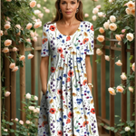 Marga |  Elegant Floral Dress