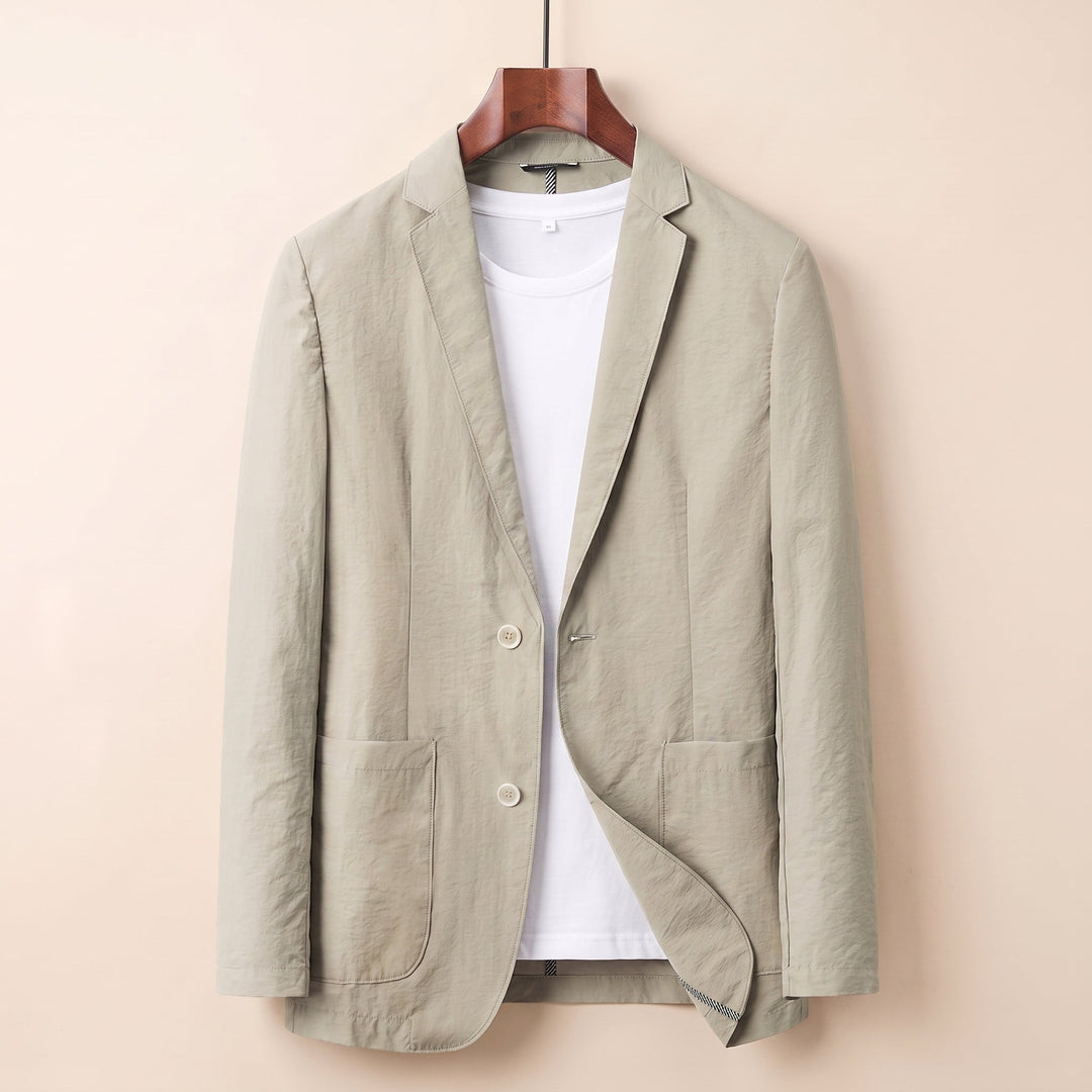 NOTCH COLLAR SUMMER JACKET