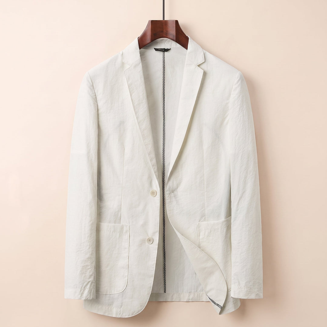 NOTCH COLLAR SUMMER JACKET