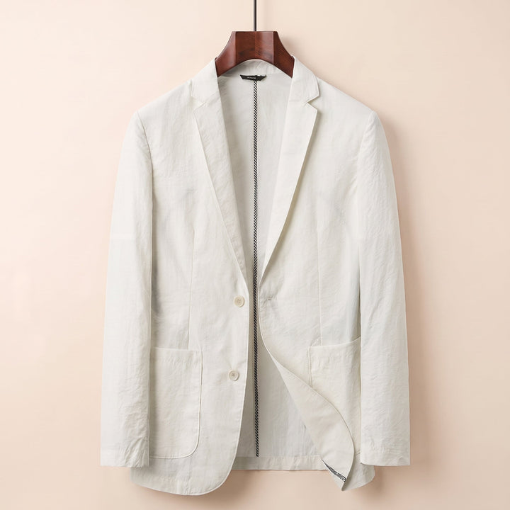 NOTCH COLLAR SUMMER JACKET