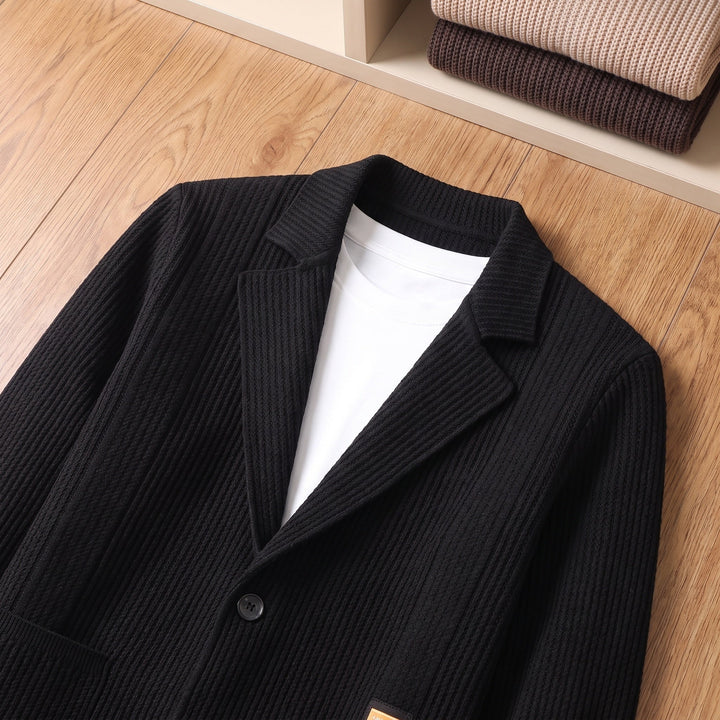 NOTCH LAPEL CARDIGAN