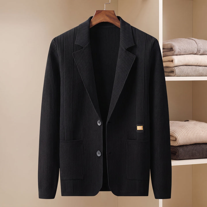 NOTCH LAPEL CARDIGAN