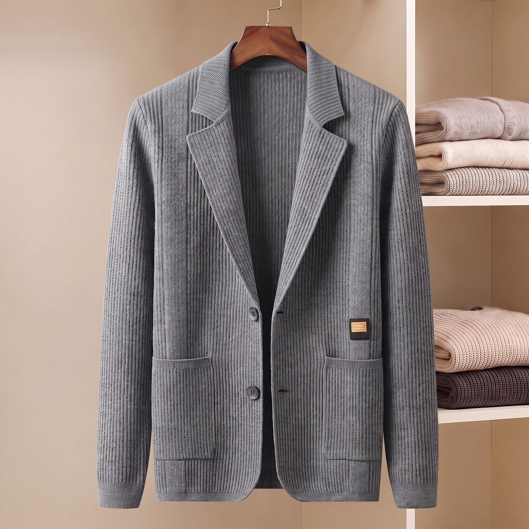 NOTCH LAPEL CARDIGAN