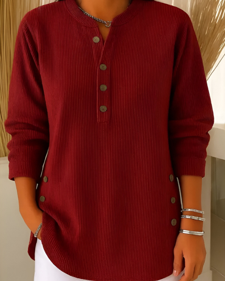 Neris | Modern Knitted Top with Long Sleeves 4