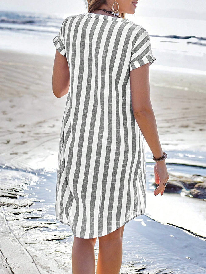 Leila | Summer Striped Dress