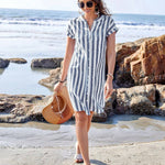 Leila | Summer Striped Dress