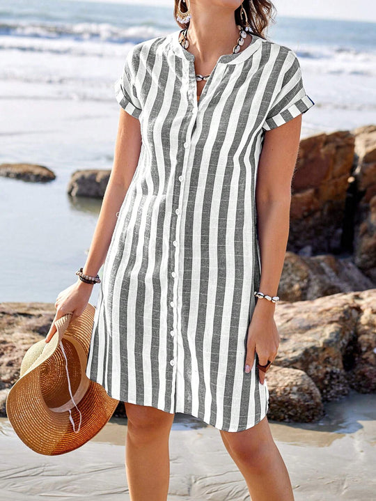 Leila | Summer Striped Dress