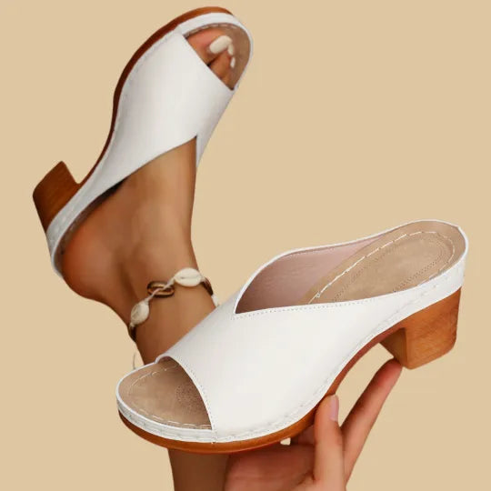 Mitchis | Orthopaedic Chunky High Heel Sandals