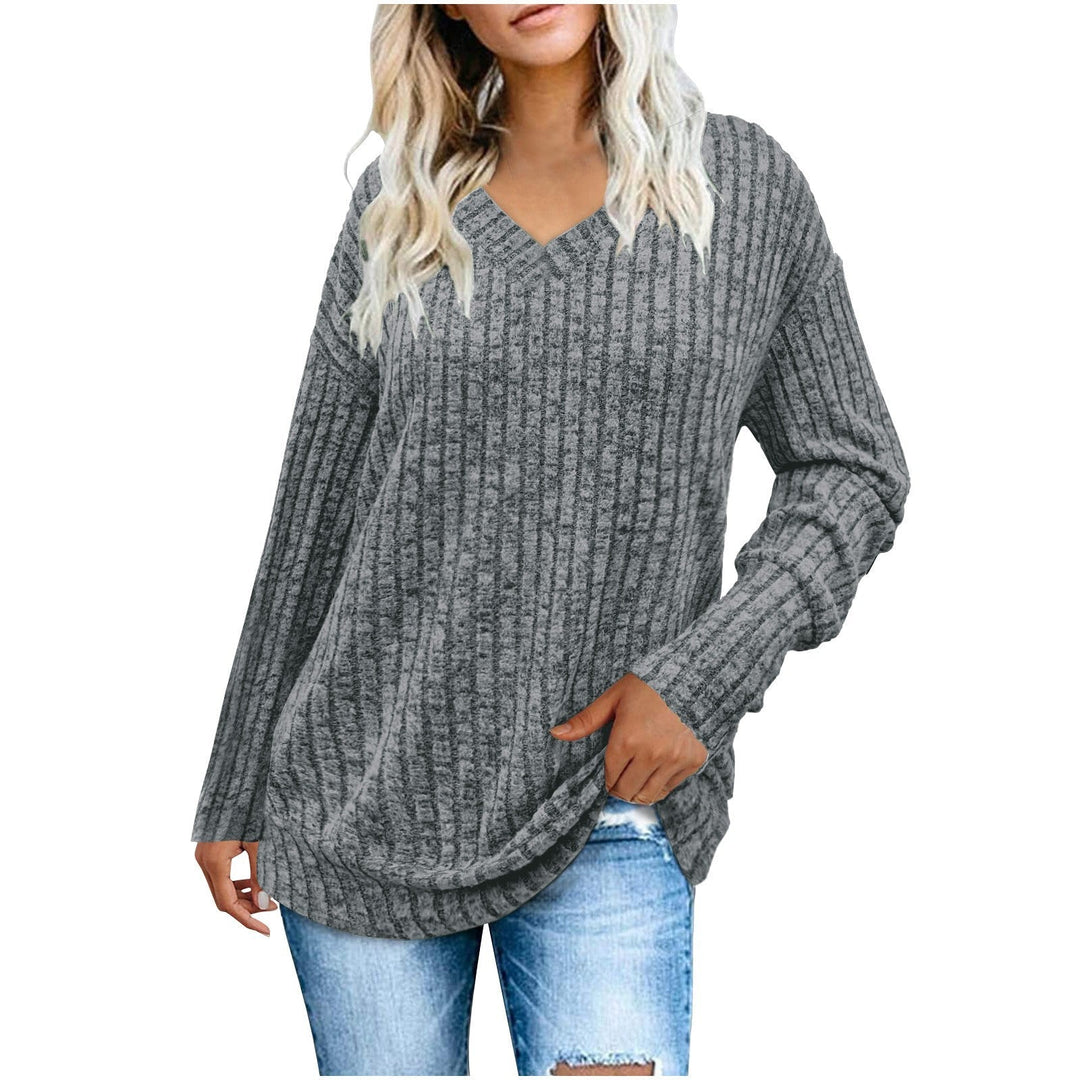 Nalia - Oversized V-Neck Sweater