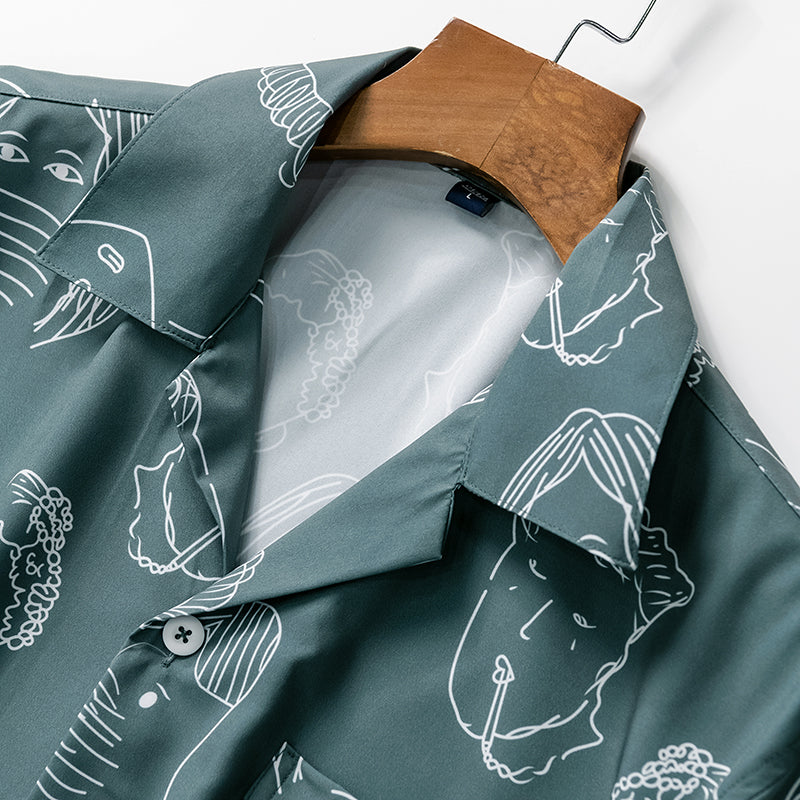 Lorenz - Cuban Collar Summer Shirt