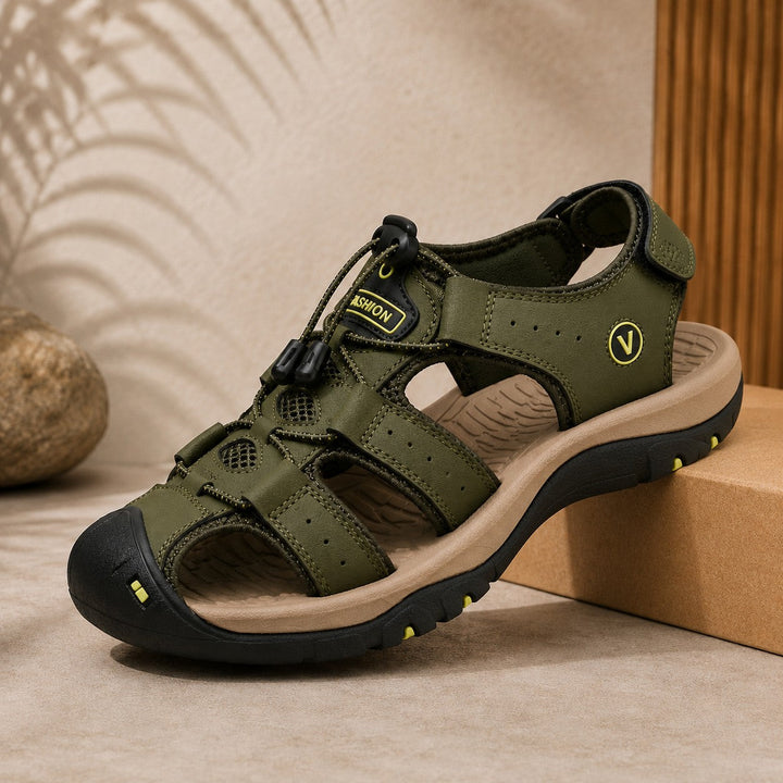 OUTDOOR LEATHER WADING SANDALS