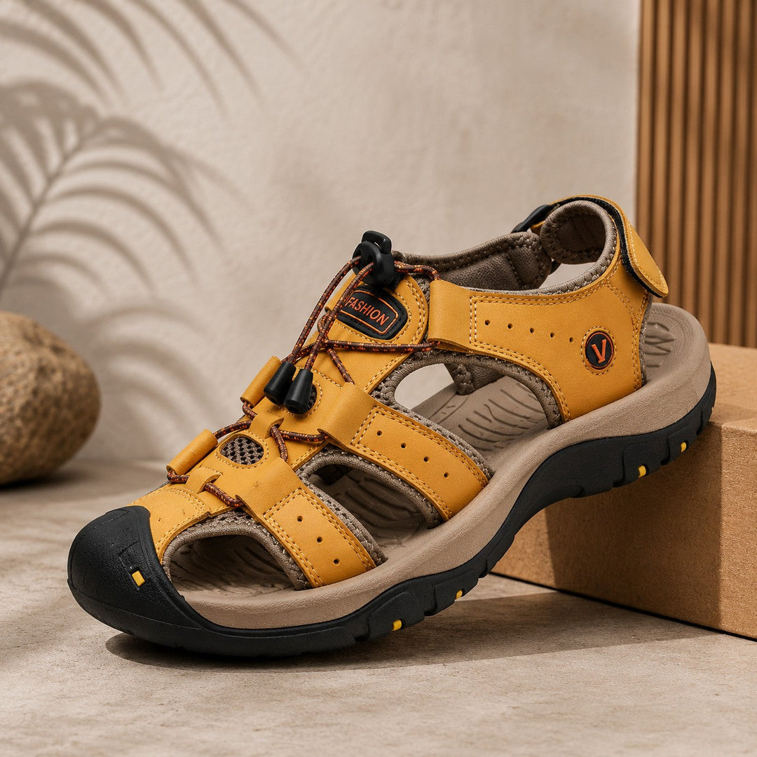 OUTDOOR LEATHER WADING SANDALS
