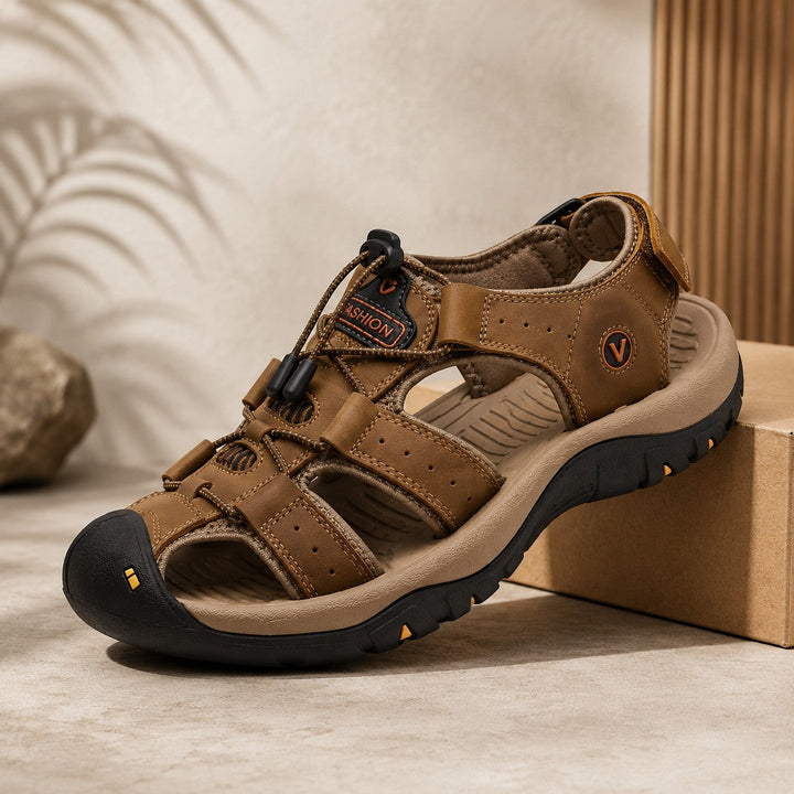 OUTDOOR LEATHER WADING SANDALS