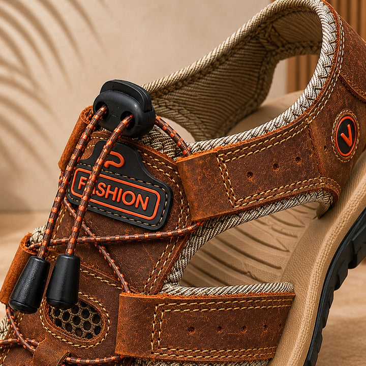 OUTDOOR LEATHER WADING SANDALS