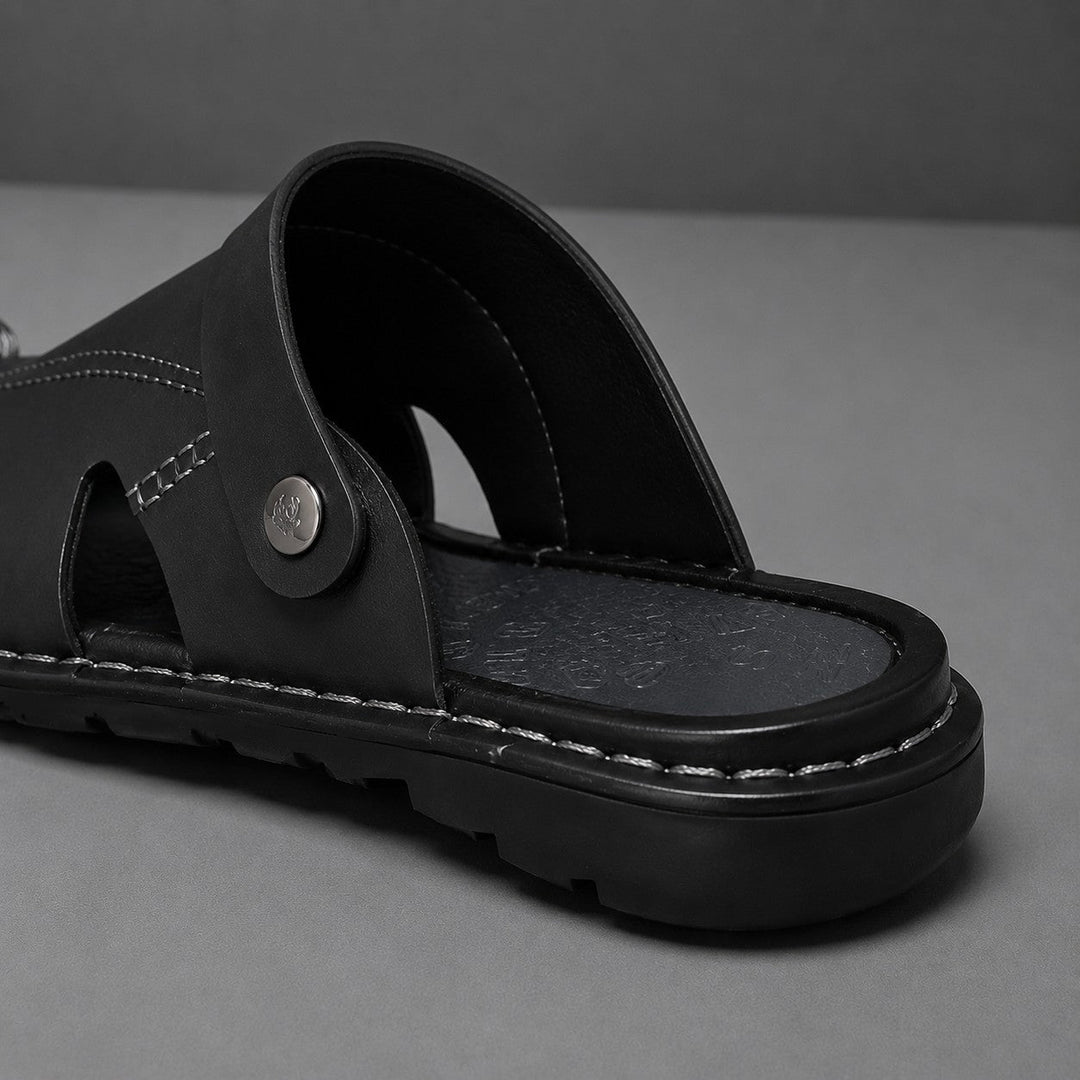 PREMIUM LEATHER SLINGBACK SANDALS