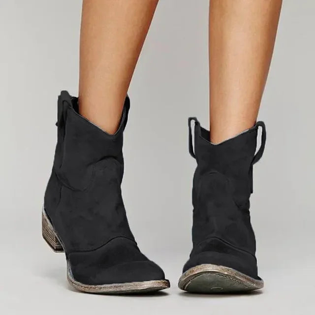 Paloma | Black Ankle Boots for Women 1