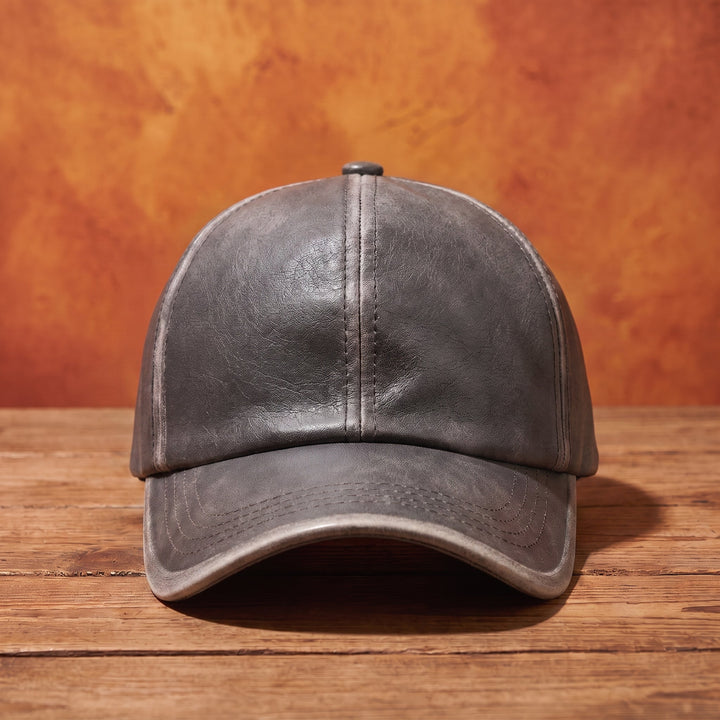 RETRO LEATHER CAP