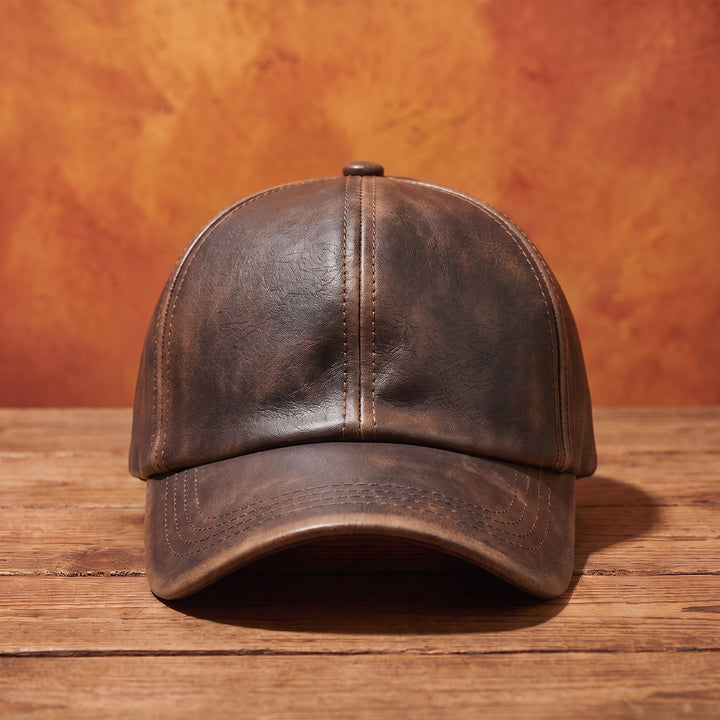RETRO LEATHER CAP