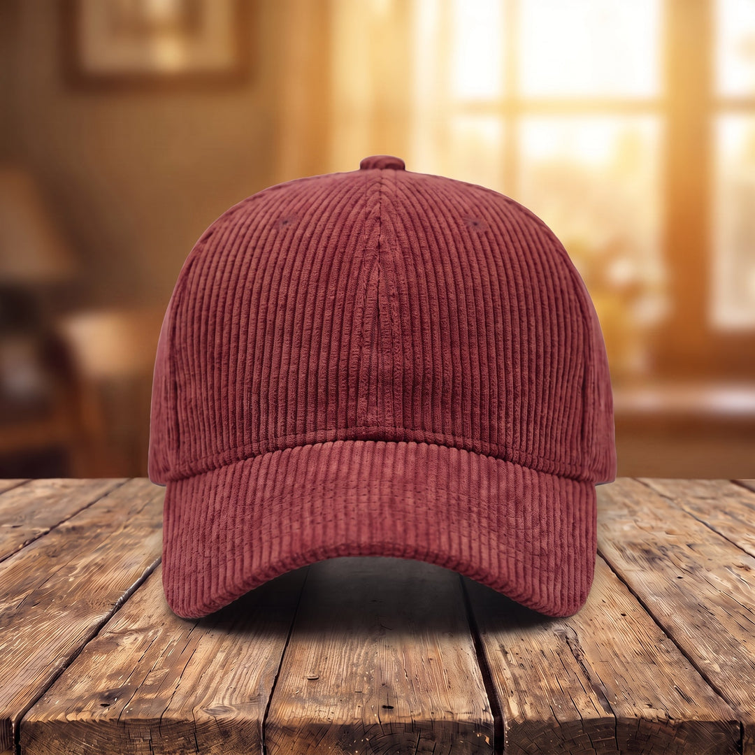 RIBBED CORD SPORT CAP