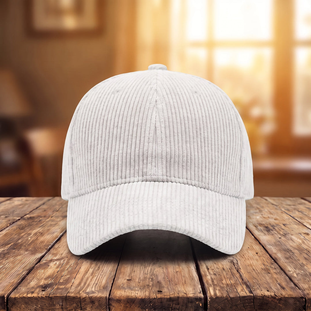 RIBBED CORD SPORT CAP