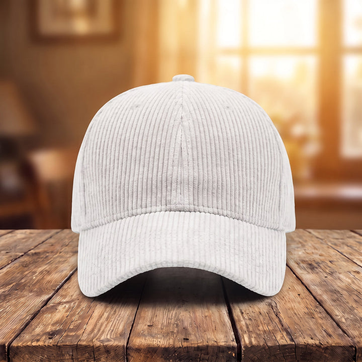 RIBBED CORD SPORT CAP